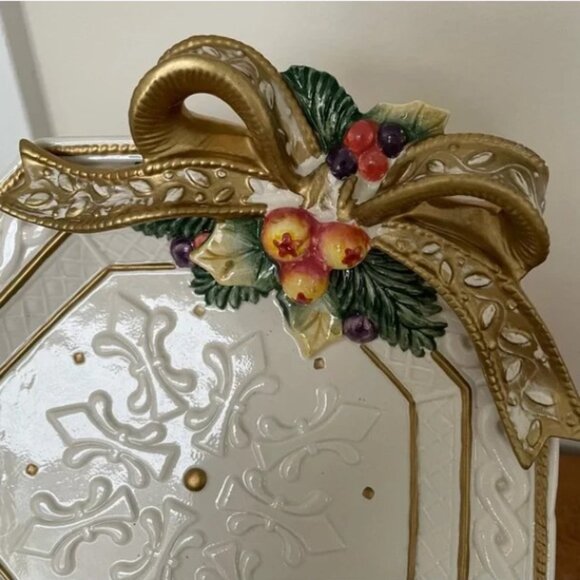 Fitz and Floyd Canape plate - Picture 3 of 6